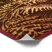 ヴィンテージベビーキツネ頭が切れるキツネヴィンテージ ポスター (角)