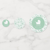 ヴィンテージベビーキャリッジシャワー美 コンフェッティ (裏面)