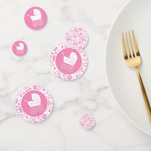 ヴィンテージベビーキャリッジシャワー美 コンフェッティ (グループ)