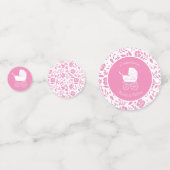 ヴィンテージベビーキャリッジシャワー美 コンフェッティ (裏面)