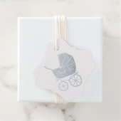 ヴィンテージベビーキャリッジシャワー美 フェイバータグ (箱)