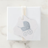 ヴィンテージベビーキャリッジシャワー美 フェイバータグ (箱)