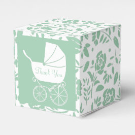 ヴィンテージベビーキャリッジシャワー美 フェイバーボックス