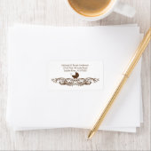 ヴィンテージベビーキャリッジベビーシャワー住所 シール (インサイチュ)