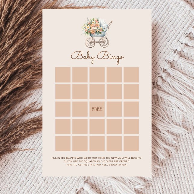 ヴィンテージベビーキャリッジベビービンゴゲーム (クリエイターアップロード済み)