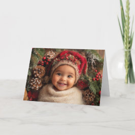 ヴィンテージベビークリスマスカード カード