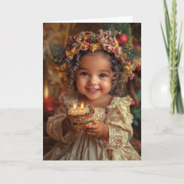 ヴィンテージベビークリスマスカード カード