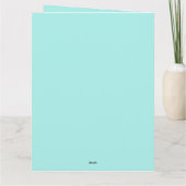 ヴィンテージベビーケルビフラワー カード (裏面)