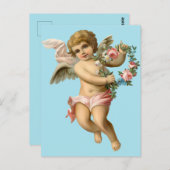 ヴィンテージベビーケルビフラワー ポストカード (正面/裏面)