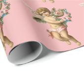 ヴィンテージベビーケルビフラワー ラッピングペーパー (ロールコーナー)