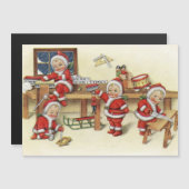 ヴィンテージベビーサンタイラストレーション (正面/裏面)