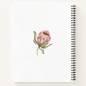 ヴィンテージベビーシャワースパイラルゲストブック ノートブック (裏面)