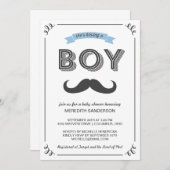 ヴィンテージベビーシャワー招待状 招待状 (正面/裏面)