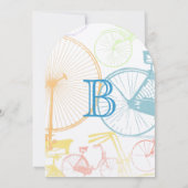 ヴィンテージベビーシャワー招待状 招待状 (裏面)