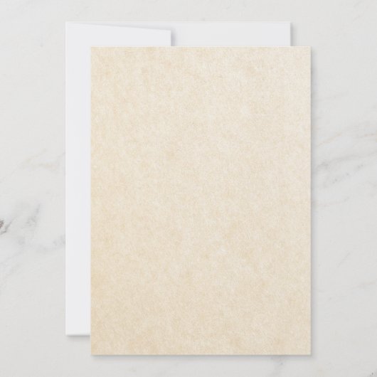 ヴィンテージベビーシャワー招待状 招待状 (裏面)