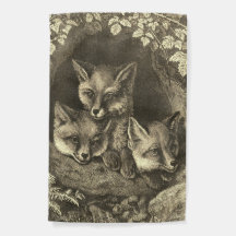 ヴィンテージベビーフォックスウッドランド