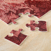 ヴィンテージベビーフォックスウッドランド ジグソーパズル (側面)