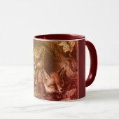 ヴィンテージベビーフォックスウッドランド マグカップ (正面右)