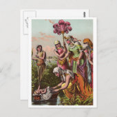 ヴィンテージベビーモーズポストカード ポストカード (正面/裏面)