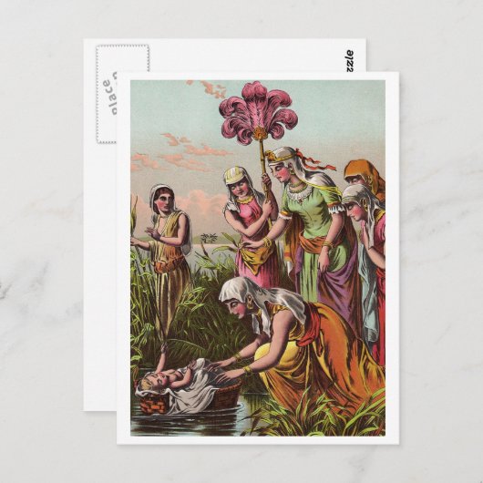 ヴィンテージベビーモーズポストカード ポストカード (正面/裏面)