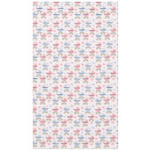 ヴィンテージベビー乳母車キャリッジピンクブルー テーブルクロス (正面)