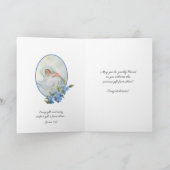 ヴィンテージベビー宗教聖なる書物、 経典ガーディアンエンジェル カード (内部)