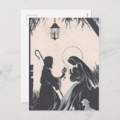 ヴィンテージベビー生まれ シーズンポストカード (正面/裏面)