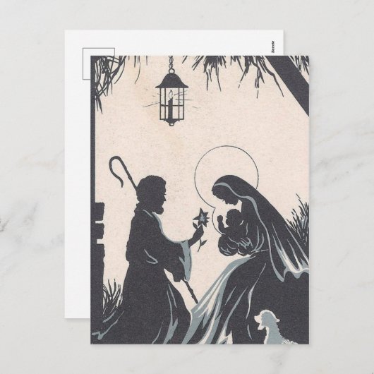 ヴィンテージベビー生まれ シーズンポストカード (正面/裏面)