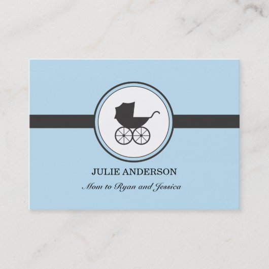 ヴィンテージベビー用台車呼出カード コーリングカード (正面)