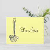 ヴィンテージベビー発表 案内状 (スタンド正面)