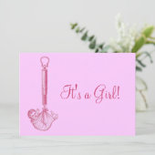 ヴィンテージベビー発表 案内状 (スタンド正面)