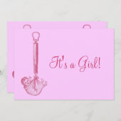 ヴィンテージベビー発表 案内状 (正面/裏面)