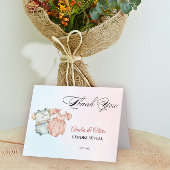 ヴィンテージベビー装クラシック置の性別の表示 サンキューカード