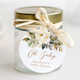 ヴィンテージベビー車用ニュートラルベビーシャワー ラウンドシール