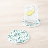 ヴィンテージベビー鳥のモマとパパバードコースター コースター (側面)