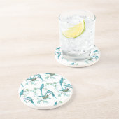 ヴィンテージベビー鳥のモマとパパバードコースター コースター (側面)