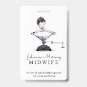 ヴィンテージベビー バッジ (Back)