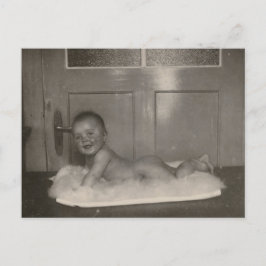 ヴィンテージベビー ポストカード