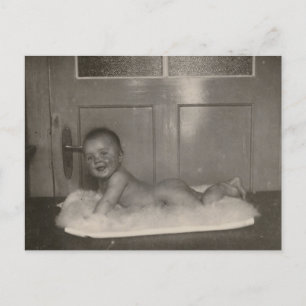 ヴィンテージベビー ポストカード