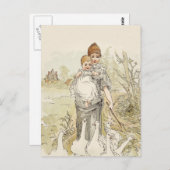 ヴィンテージベビー ポストカード (正面/裏面)