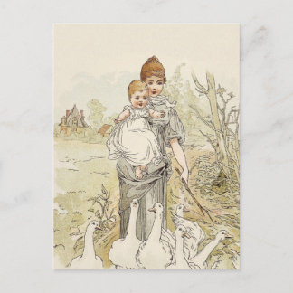 ヴィンテージベビー ポストカード