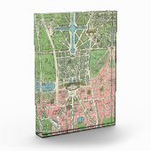 ヴィンテージベフランスのルサイユイラストレーション図 フォトブロック (左)