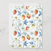 ヴィンテージベリーガーデンブライダルシャワー 招待状 (裏面)