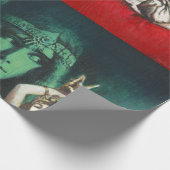 ヴィンテージベリーダンサーラッピング紙 ラッピングペーパー (角)