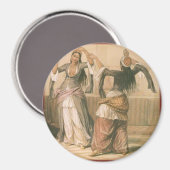 「ヴィンテージベリーダンサー」 マグネット (正面/裏面)