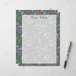 ヴィンテージベリーバタフライマリゴルドカーネーション紙