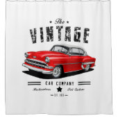 ヴィンテージベルエア シャワーカーテン (正面)