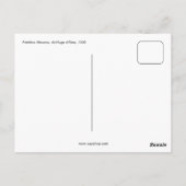 ヴィンテージベルエポケ100周年のリトグラフ ポストカード (裏面)