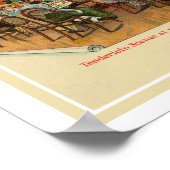 ヴィンテージベルエポックニューヨークレストランパーティー ポスター (角)