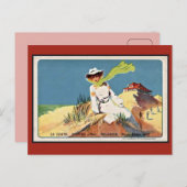 ヴィンテージベルエポックノッケゾーテゴルフ ポストカード (正面/裏面)